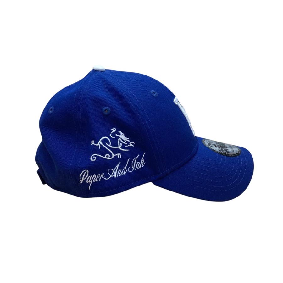 ペーパー 【値下げ】paper ink cotton club×New Era LAキャップ ブルー