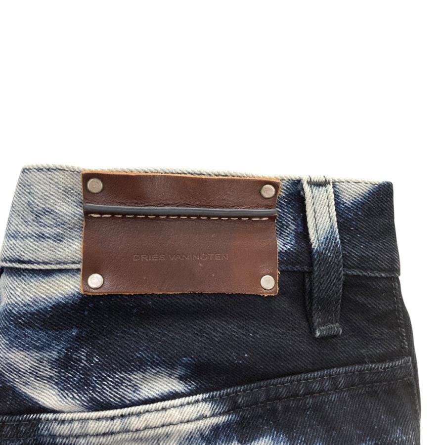 DRIES VAN NOTEN 【値下げ】DRIES ブリーチデニムパンツ インディゴ