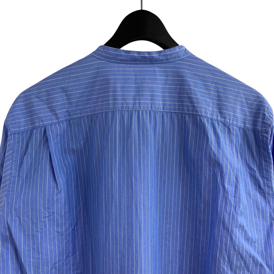 < タグ付き美品> AURALEE 24aw ストライプスタンドカラーシャツ 4 タグ付き美品> AURALEE 24aw ストライプスタンドカラーシャツ 4