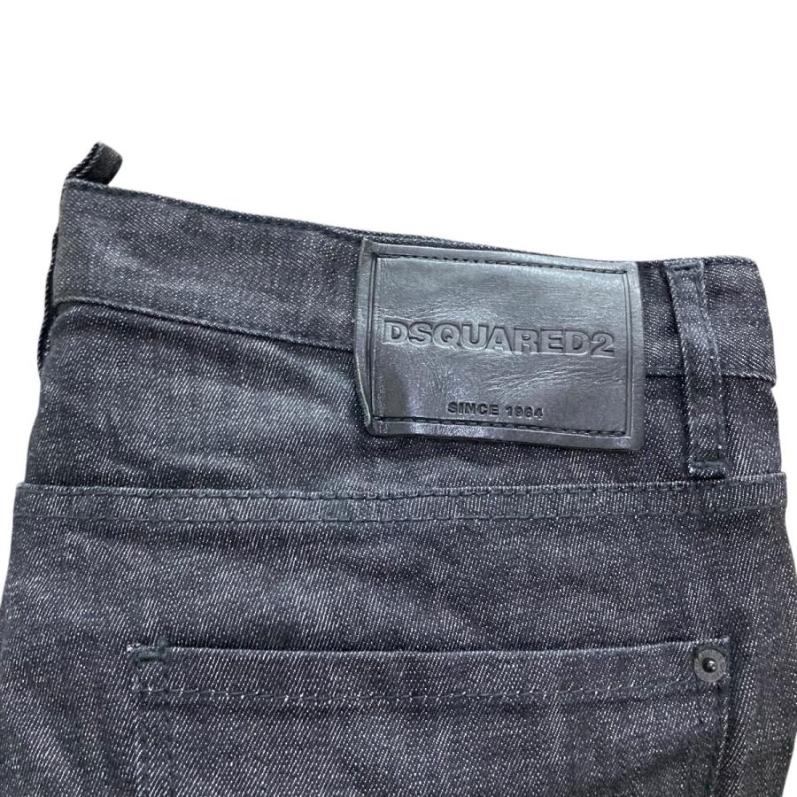 DSQUARED2 【値下げ】DSQUARED2 クロップドデニムパンツ ブラック