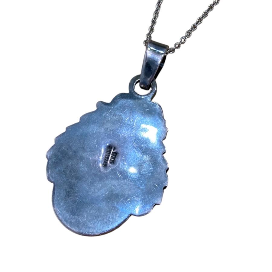 インディアンジュエリー　 ターコイズ ネックレス 楽天市場】インディアンジュエリー 刻印有 ターコイズシルバー