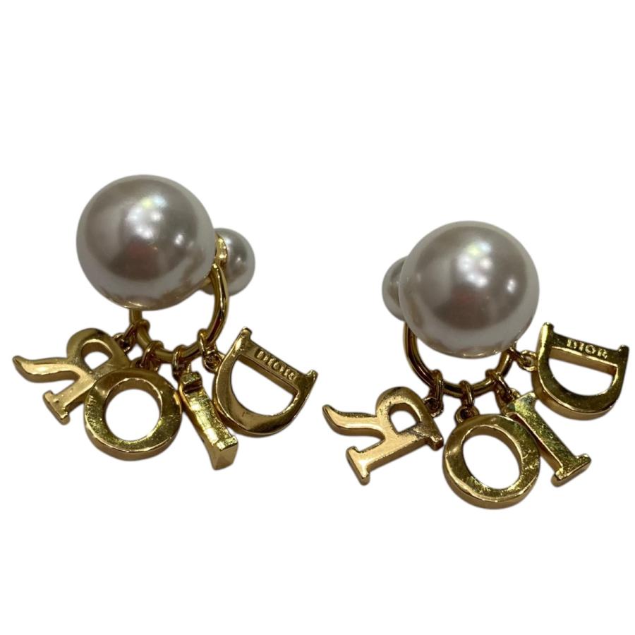 クリスチャンディオール ゴールド ロゴ パール ピアス 楽天市場】【送料無料】 クリスチャン ディオール ピアス