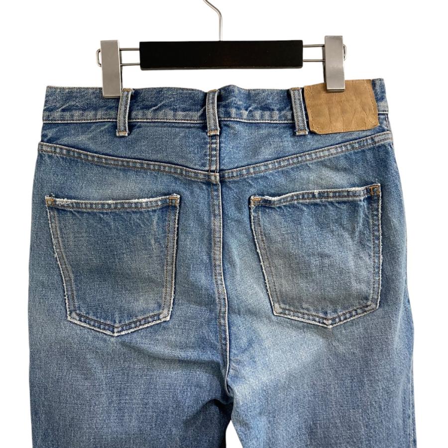 パンツ 美品□CELINE セリーヌ N799365M07DU ボタンフライ カットオフ