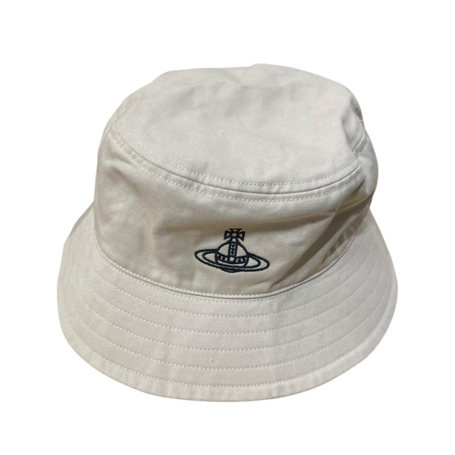 ヴィヴィアンウエストウッド　ベージュ バケットハット Vivienne Westwood ヴィヴィアンウエストウッド バケットハット