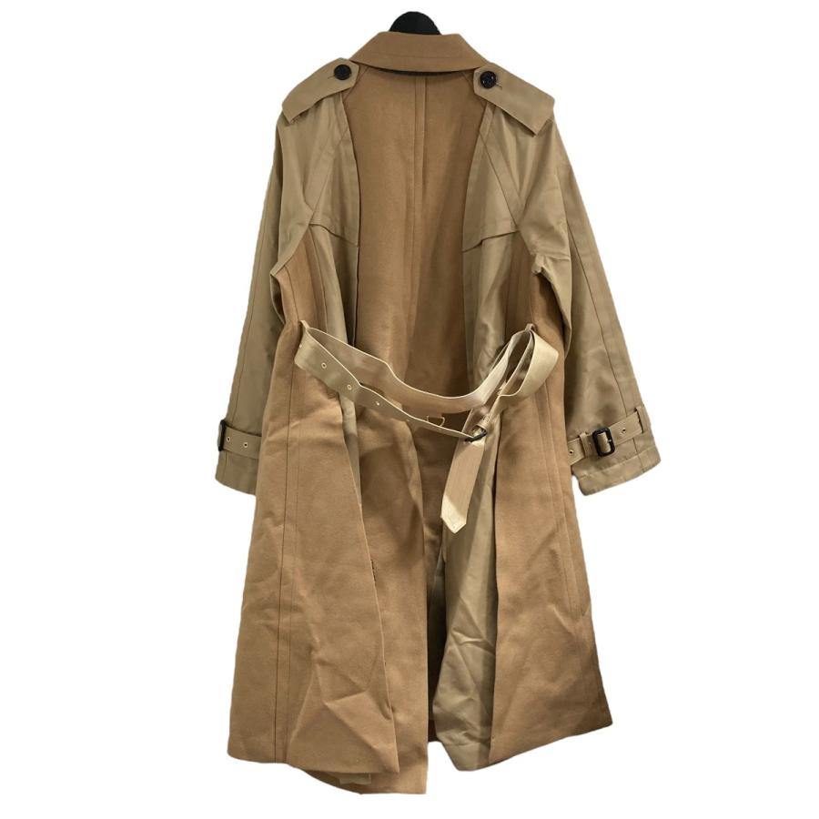 sacai（サカイ） 【値下げ】sacai メルトンコート ベージュ×キャメル