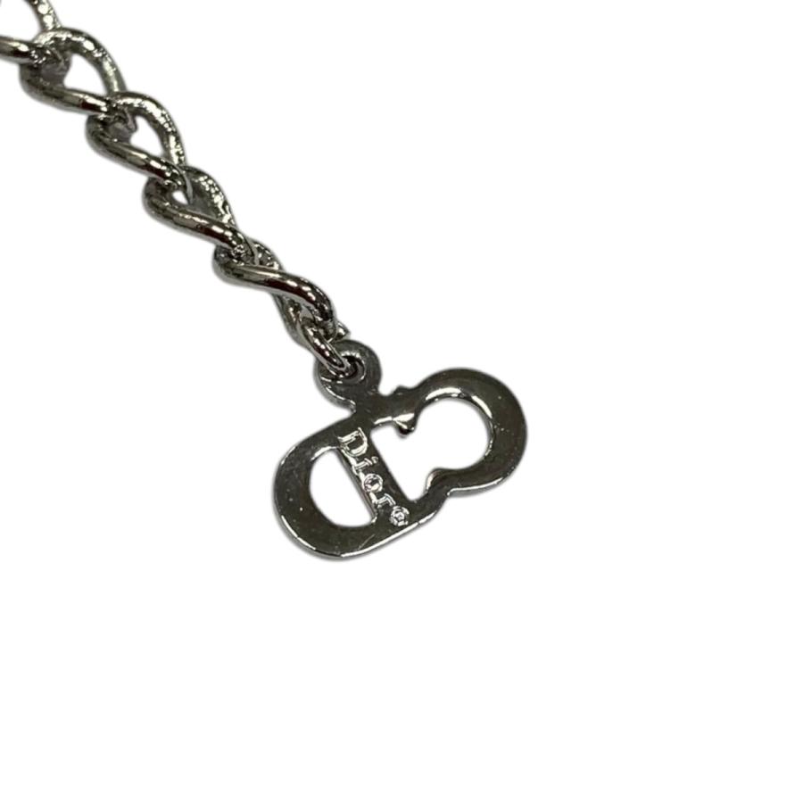 ディオール ロゴ ブレスレット シルバー ビーズ DIOR | CD Icon チェーンリンク ブレスレット シルバー