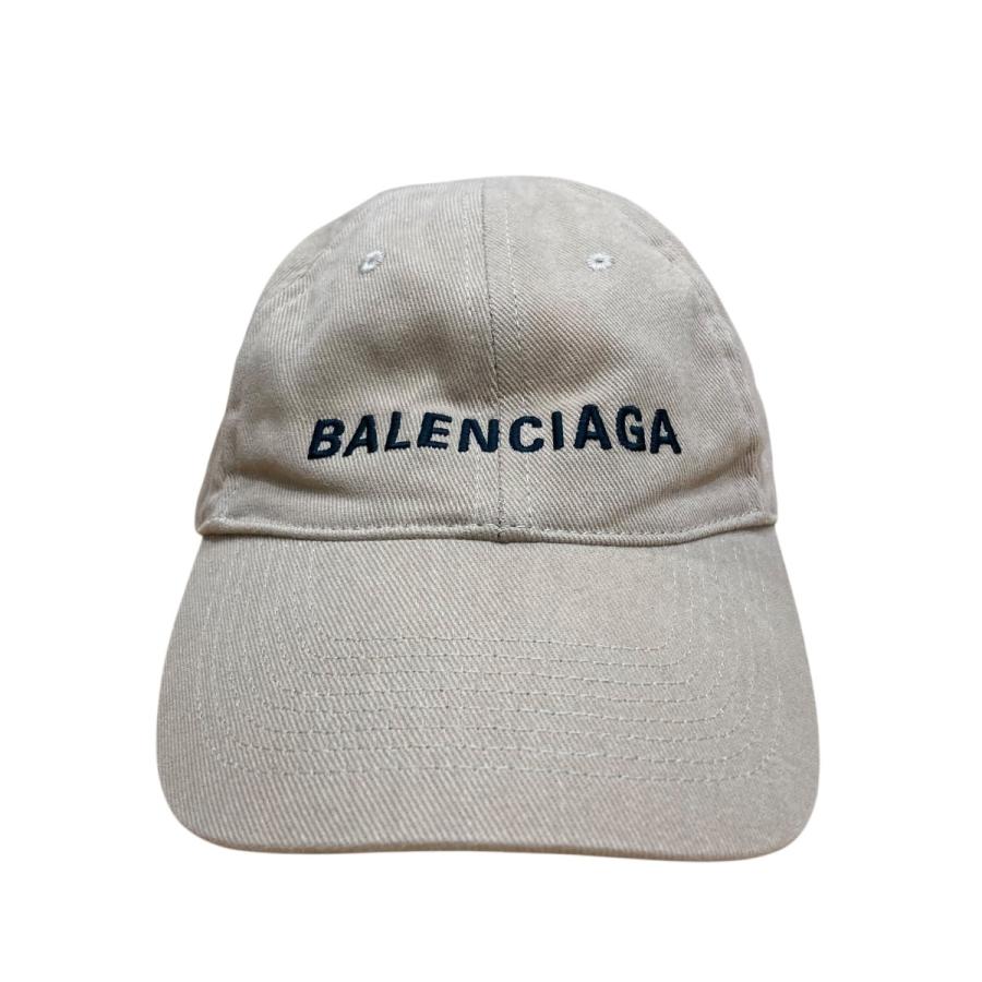 BALENCIAGA 【値下げ】BALENCIAGA キャップ キャメル サイズ：L