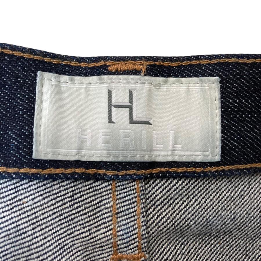 ヘリル HERILL タックデニムパンツ 21-030-HL-8000-1 インディゴ 楽天 