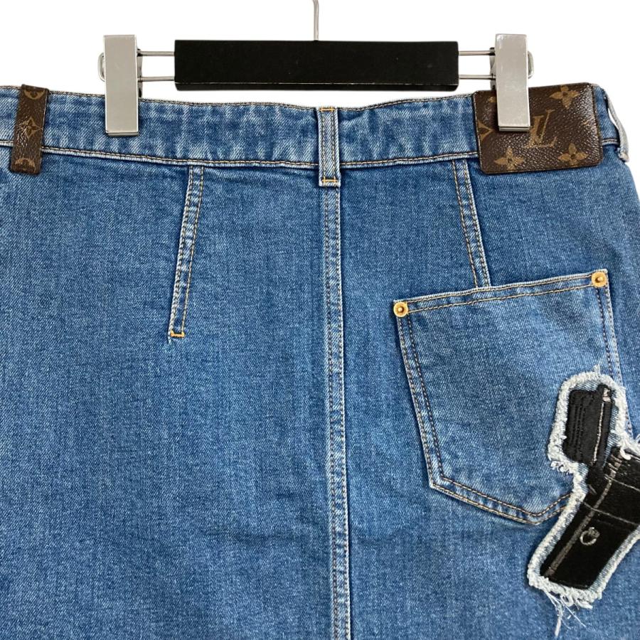 LOUIS VUITTON 【値下げ】LOUIS デニムスカート インディゴ