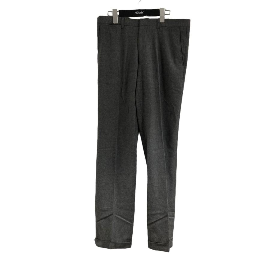 ドリスヴァンノッテン ベルテッド2タックパンツ　スラックス　ウールパンツ ドリスヴァンノッテン ベルテッド2タックパンツ スラックス ウール