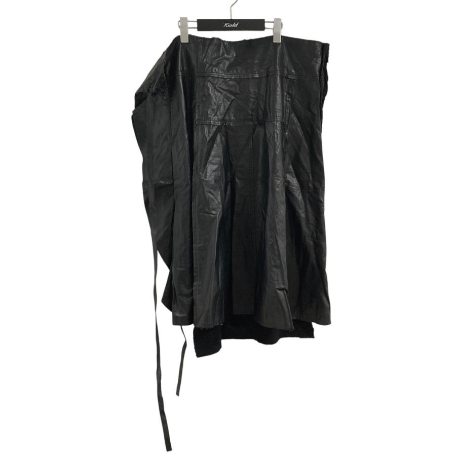 COMME des GARCONS スカート　巻きスカート COMME des GARCONS（コムデギャルソン） 巻きスカート ブラック サイズ