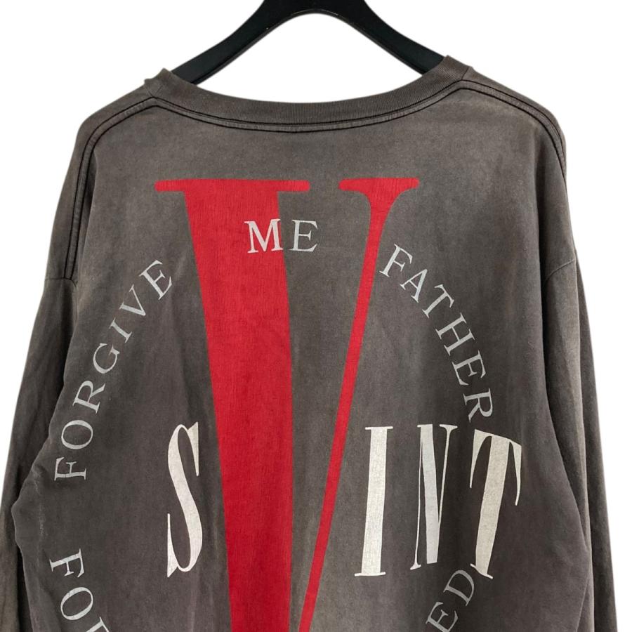 【セントマイケル】フレイムデザイン長袖カットソー セントマイケル SAINT MICHAEL 22SS SM-S22-0000-033 サイズ:XL