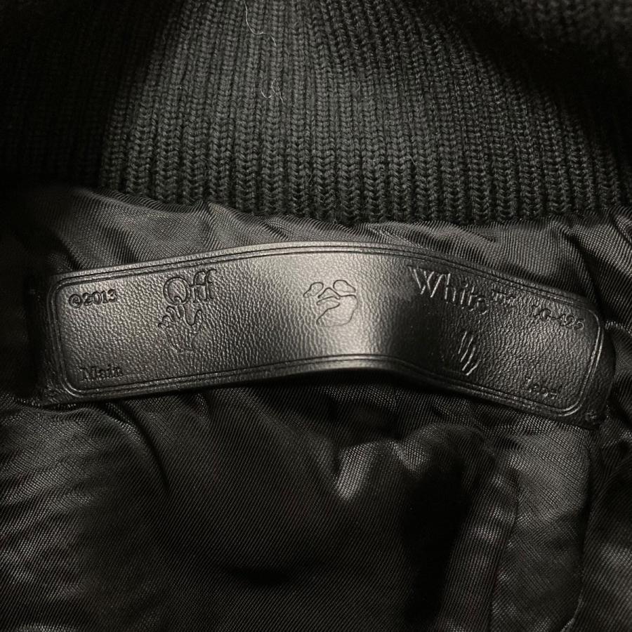 off white（オフホワイト） 【値下げ】OFFWHITE パッチスタジャン