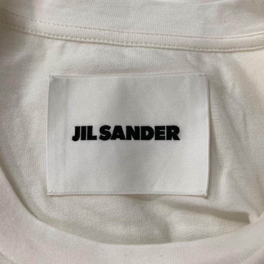 JIL SANDER プリントTシャツ Mサイズ ホワイト JIL SANDER ジルサンダー プリントTシャツ ホワイト サイズ：L