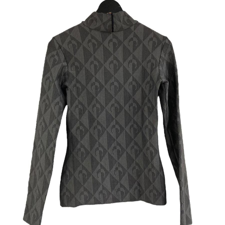 マリーン マリーンセル marine serre デザインニット ブラック サイズ