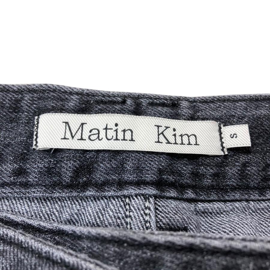 MATIN KIM デニムスカート マーティ 【値下げ】MARTIN KIM デニム巻きスカート