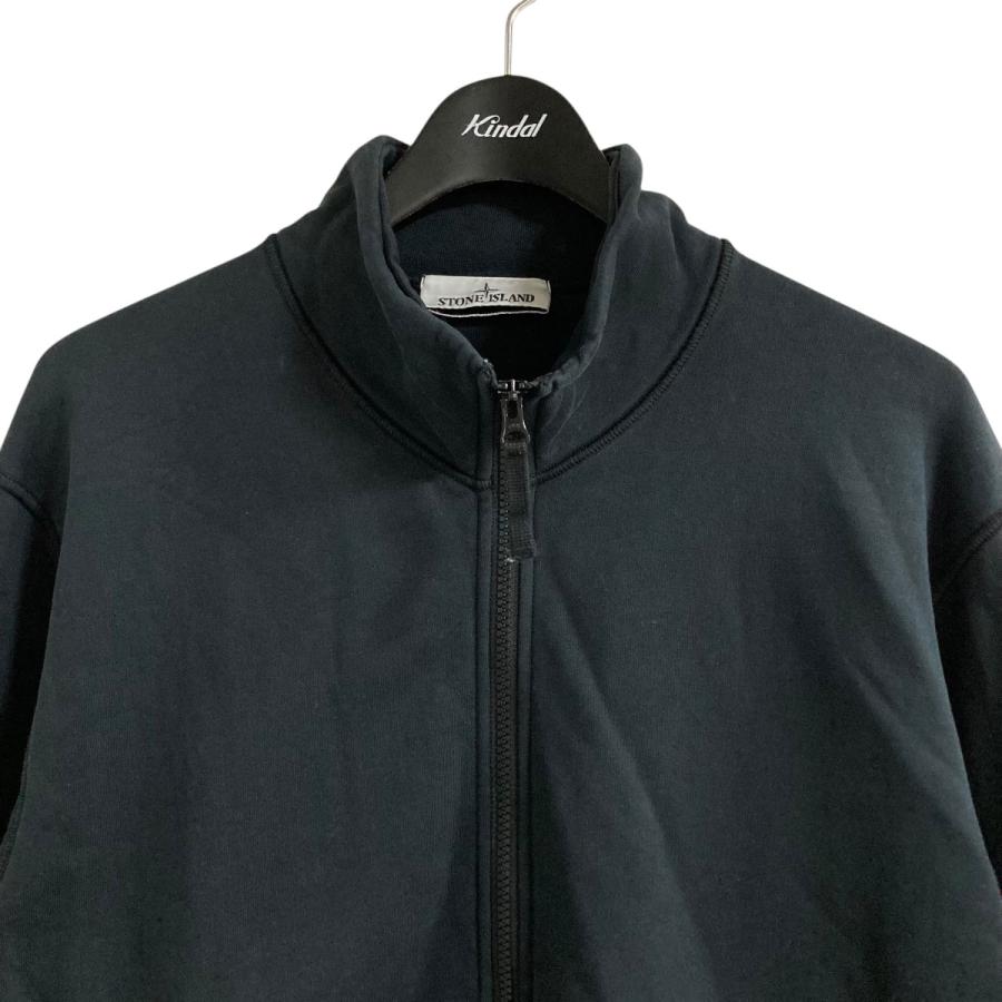 STONE ISLAND 【値下げ】STONE ジップアップスウェット ブラック