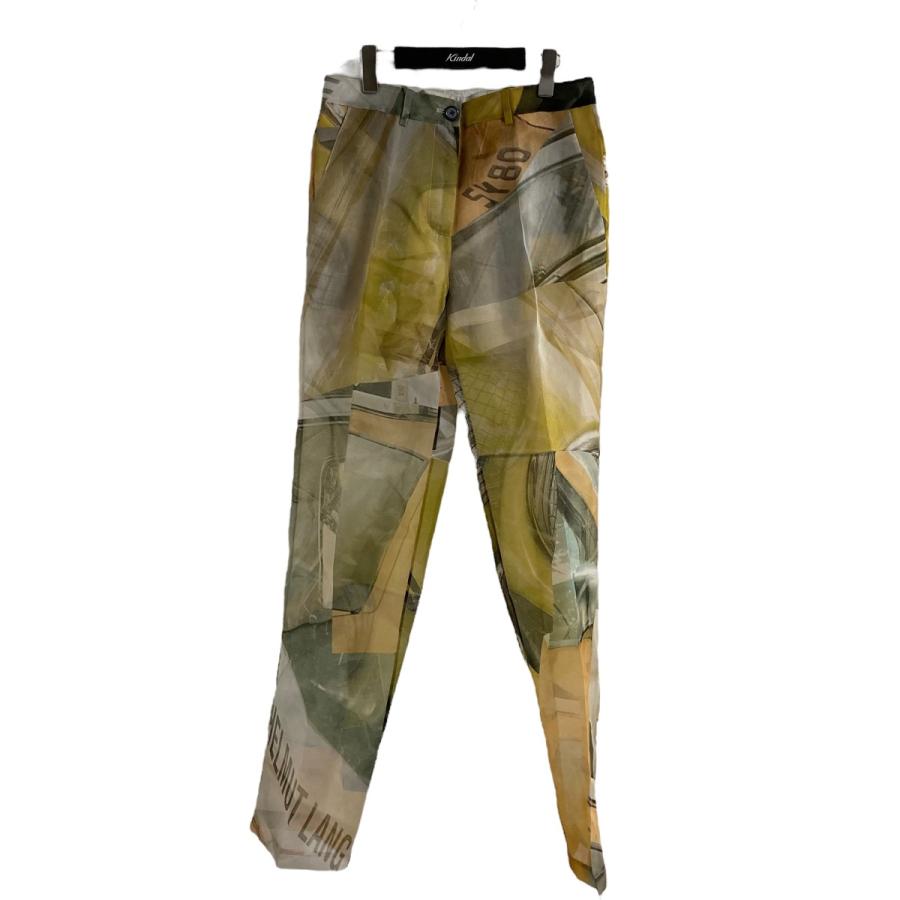 ヘルムートラングSサイズ HELMUT LANG ヘルムートラング グラフィックシアーパンツ