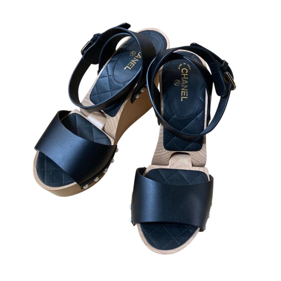 CHANEL（シャネル） 【値下げ】CHANEL ウェッジソールサンダル