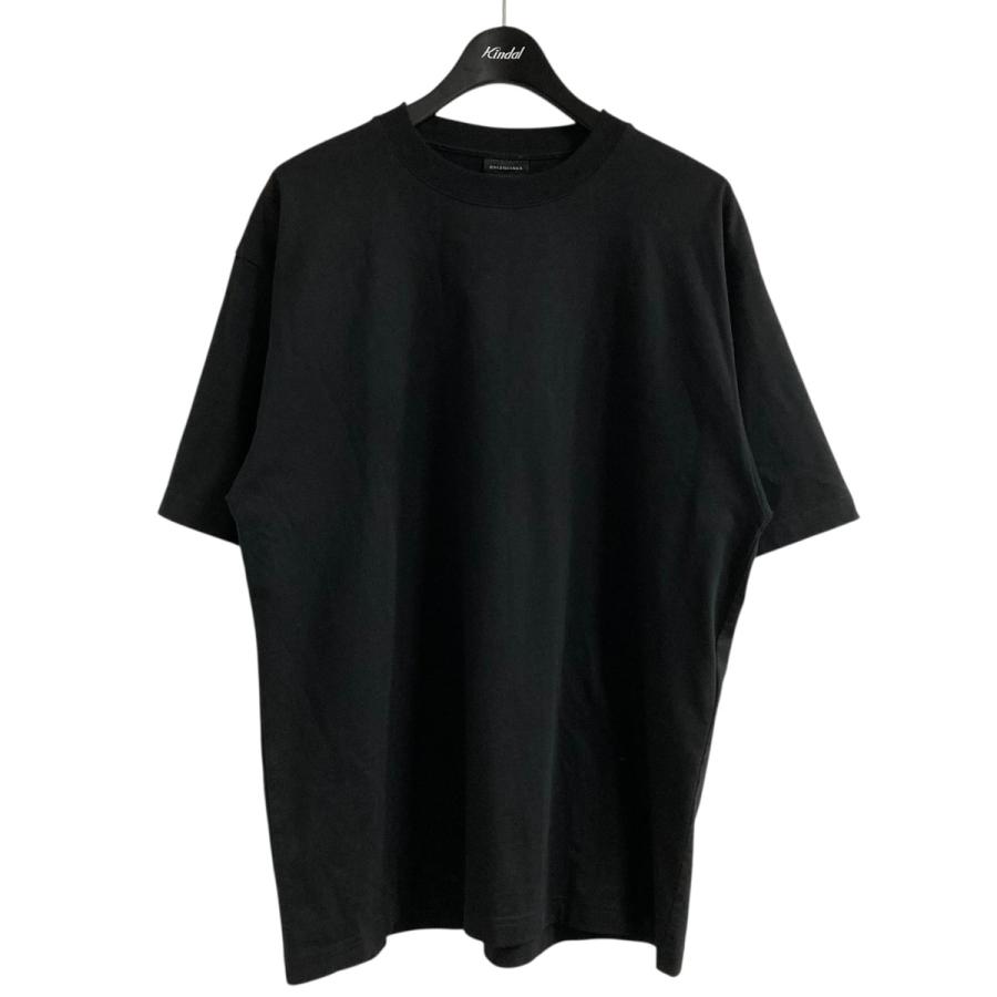 期間限定値下げ！BALENCIAGA Tシャツブラック BALENCIAGA 【値下げ】BALENCIAGA スタッズバックロゴTシャツ