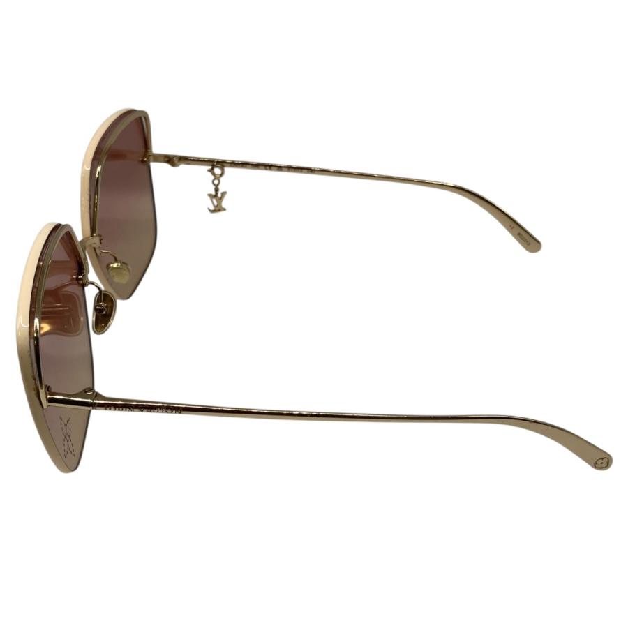 LOUIS VUITTON（ルイ・ヴィトン） サングラス ゴールド×クリアピンク