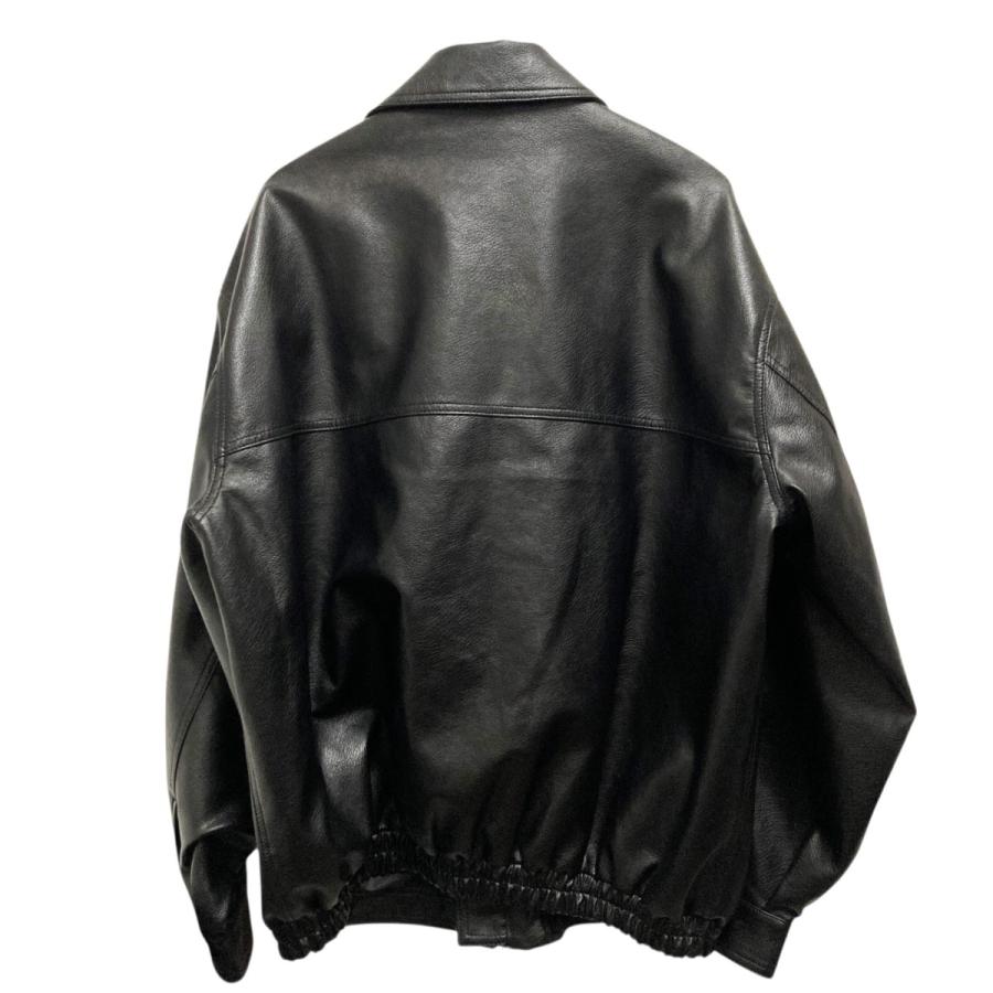 シンス SINSS フェイクレザージャケット SIN 24101SP ブラック