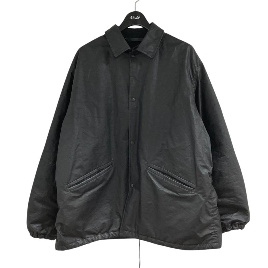 COMOLI 【値下げ】COMOLI ペーパーレザーコーチジャケット B01-01016