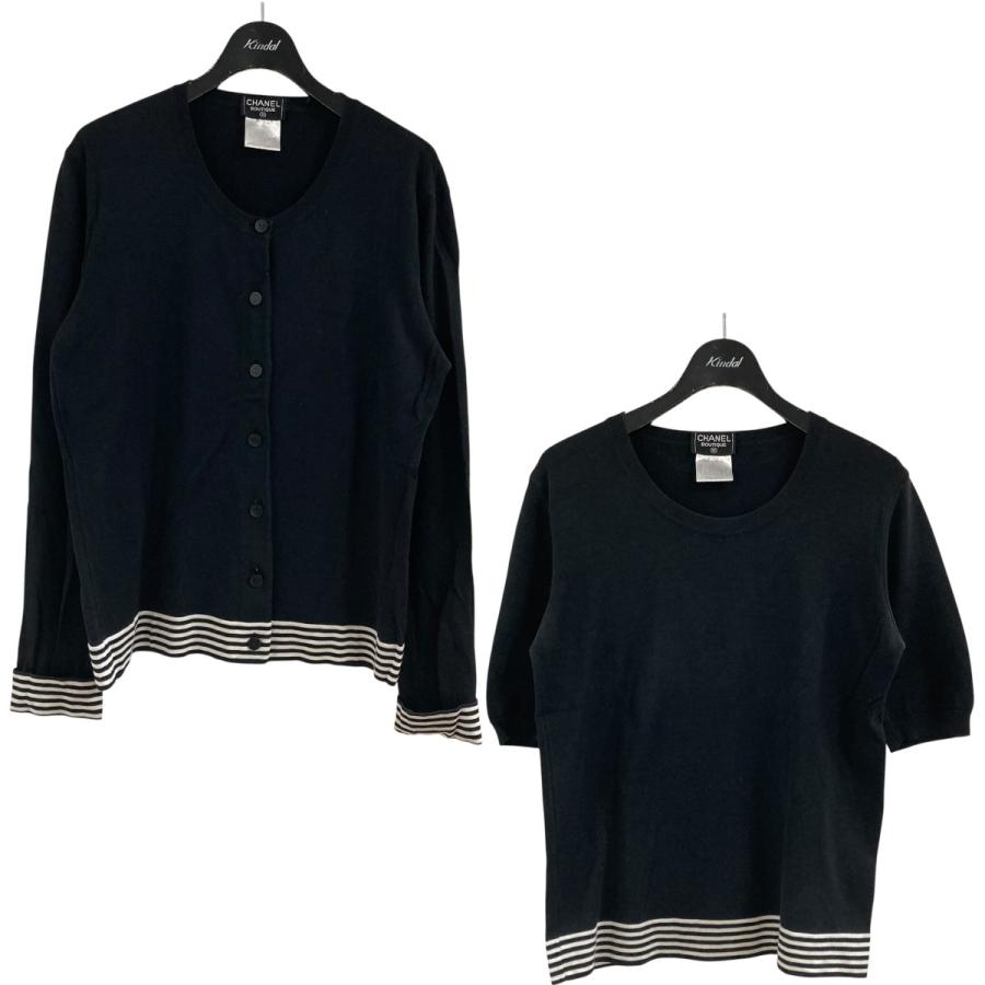 CHANEL ボーダー　カーディガン 楽天市場】【CHANEL】シャネル『ボーダー カーディガン size38