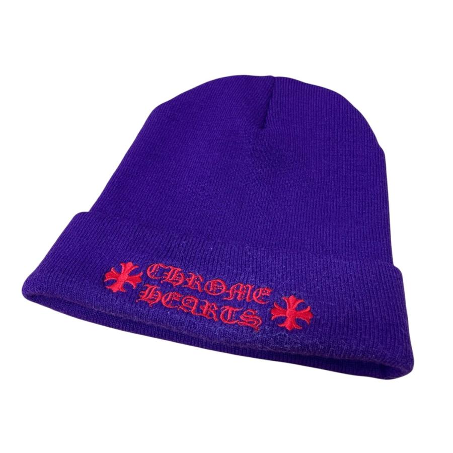 CHROME HEARTS 【値下げ】CHROME ウールワッチロゴビーニー