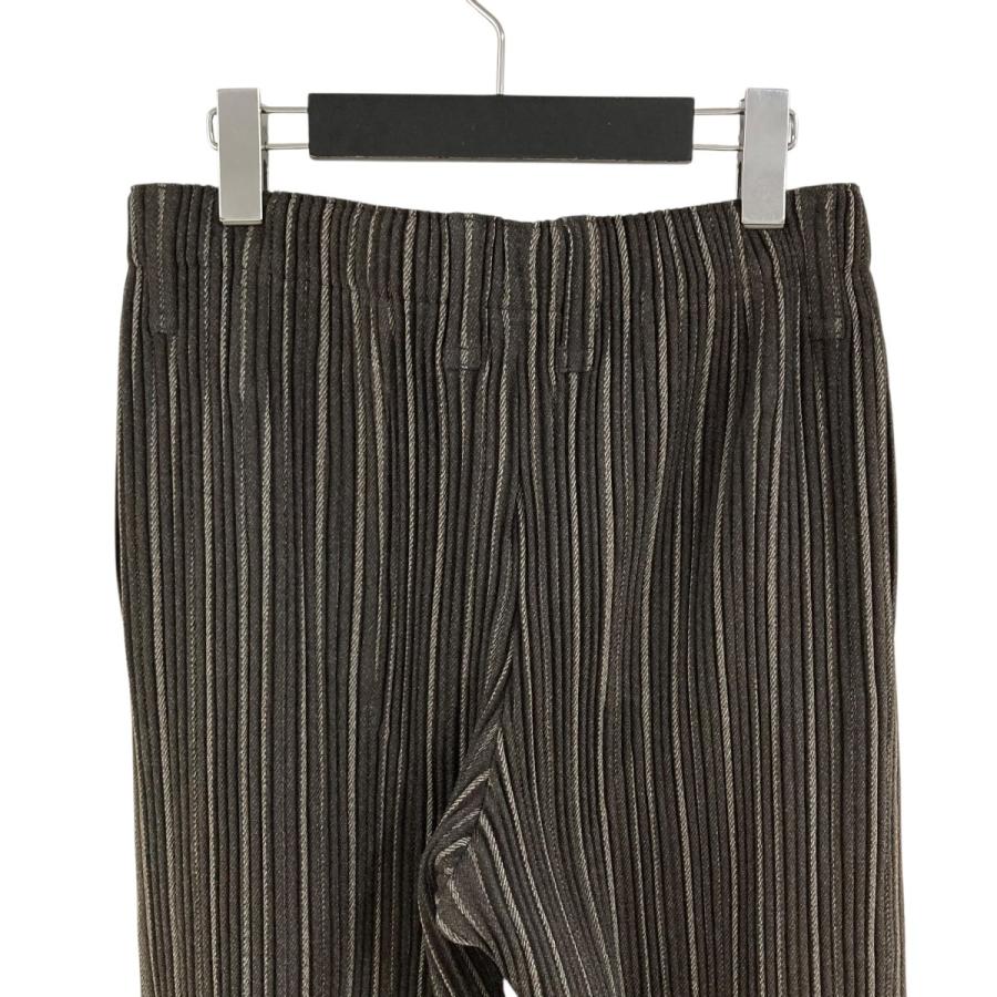 イッセイミヤケ　オムプリッセ　ブラウン プリーツ イッセイミヤケISSEY MIYAKE オムプリーツHOMME PLISSE