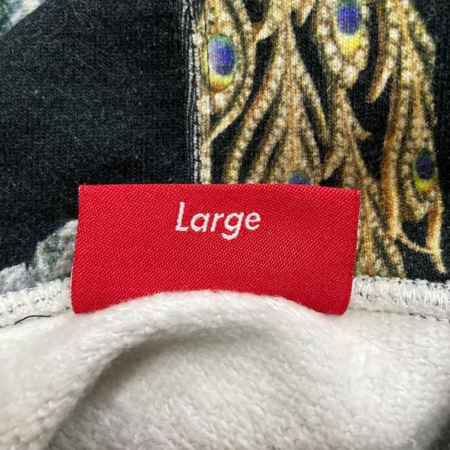 Supreme シュプリーム プルオーバーパーカー ブラック×マルチ