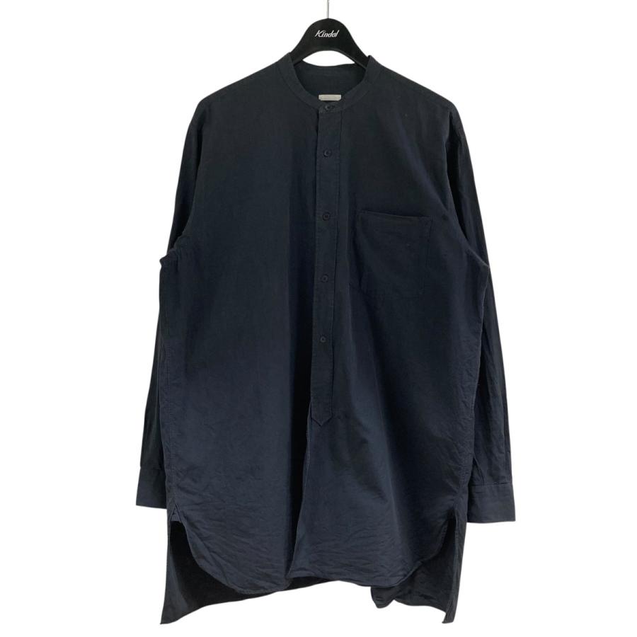 comoli 定番シャツ　ネイビー COMOLI (コモリ) コモリシャツ [NAVY]