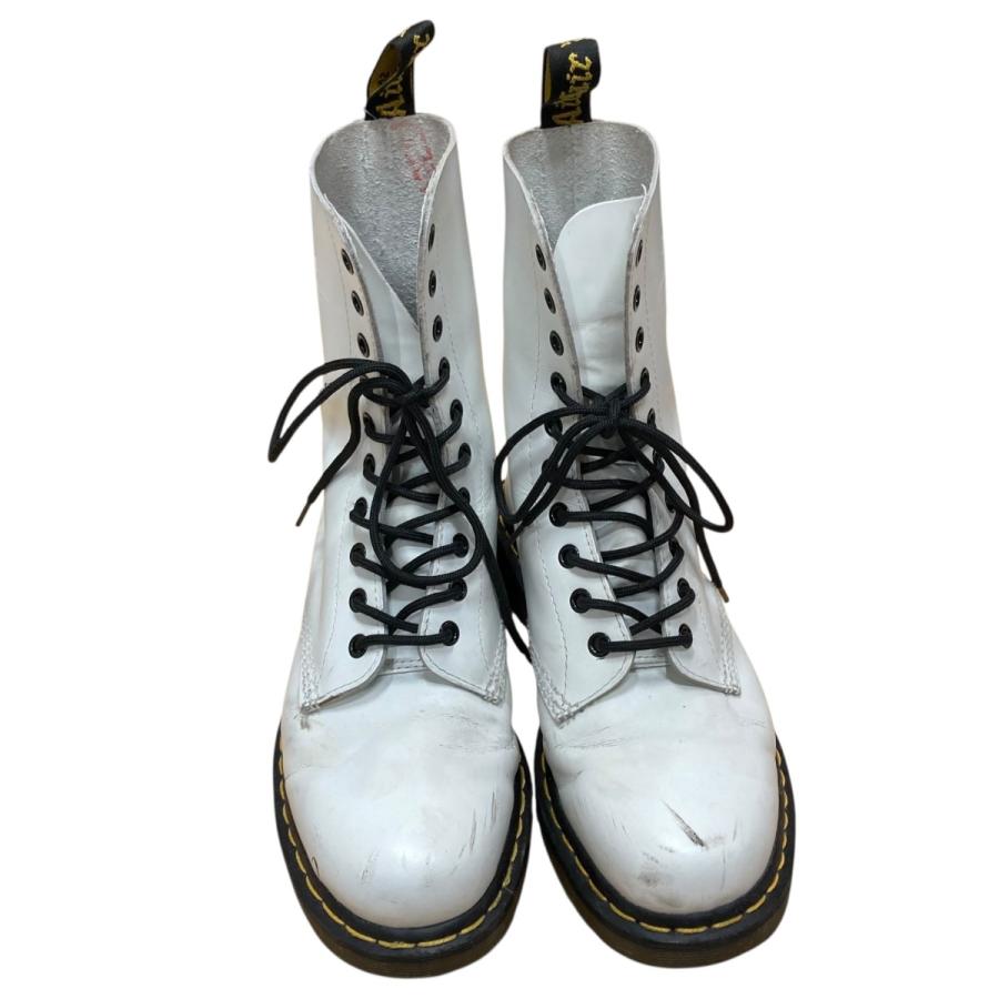 Dr.Martens 10ホールブーツ ホワイト社 UK9 即購入可 Dr.Martens ドクターマーチン Dr．Martens 10ホールブーツ