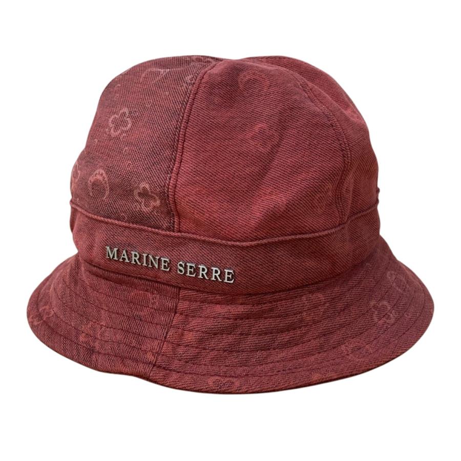 マリーン マリーンセル marine serre 21SS ロゴプレートハット