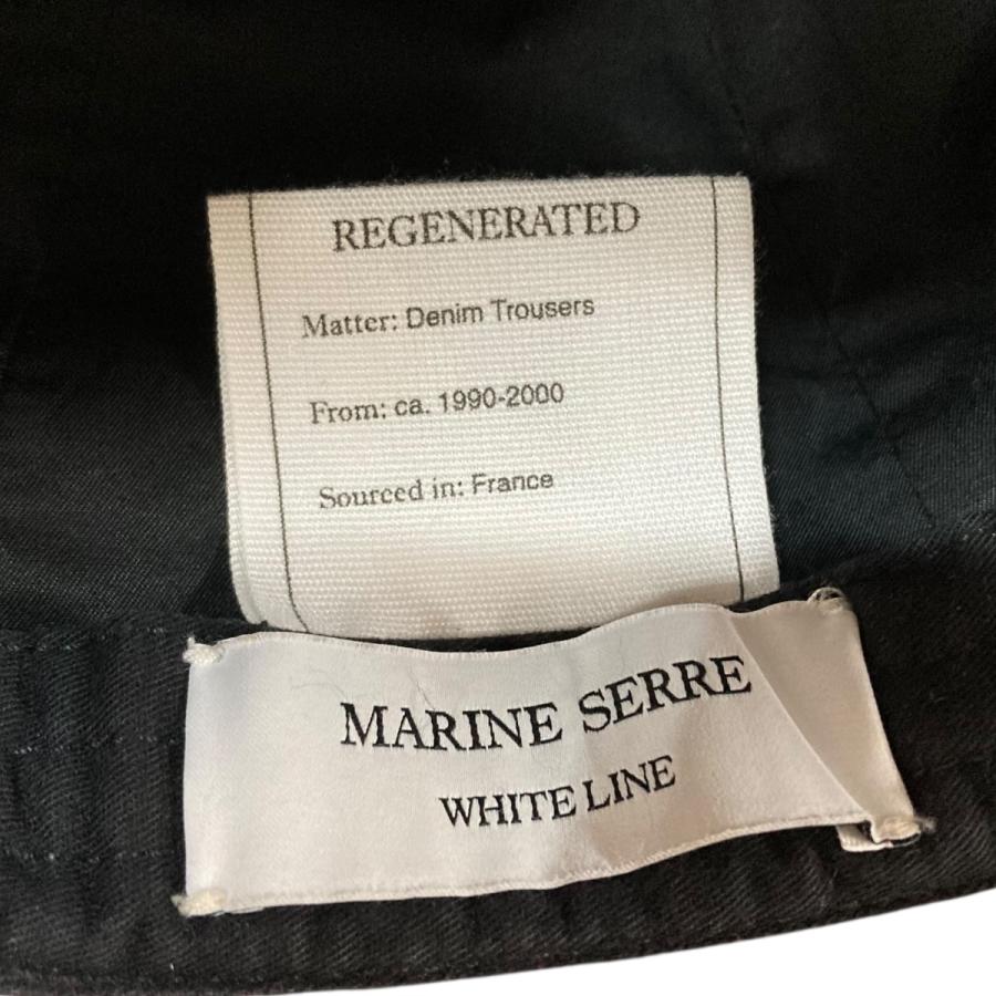 新品未使用　marine serre ロゴ　ハット MARINE SERRE Marine Serre マリーン セル バケットハット