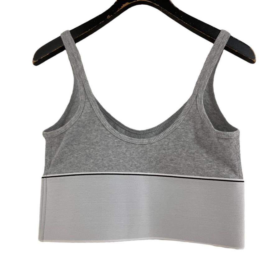 alexanderwang ブラトップ XXS グレー/ホワイト alexanderwang ブラトップ XXS グレー/ホワイト alexanderwang