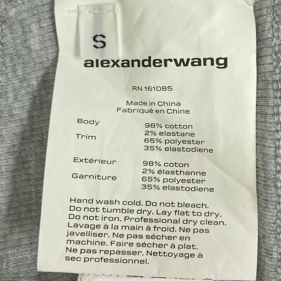 アレキサンダーワン ALEXANDER WANG ブラトップ グレー サイズ