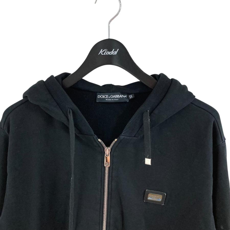 DOLCE&GABBANA DOLCE ＆ GABBANA ジップアップパーカー ブラック