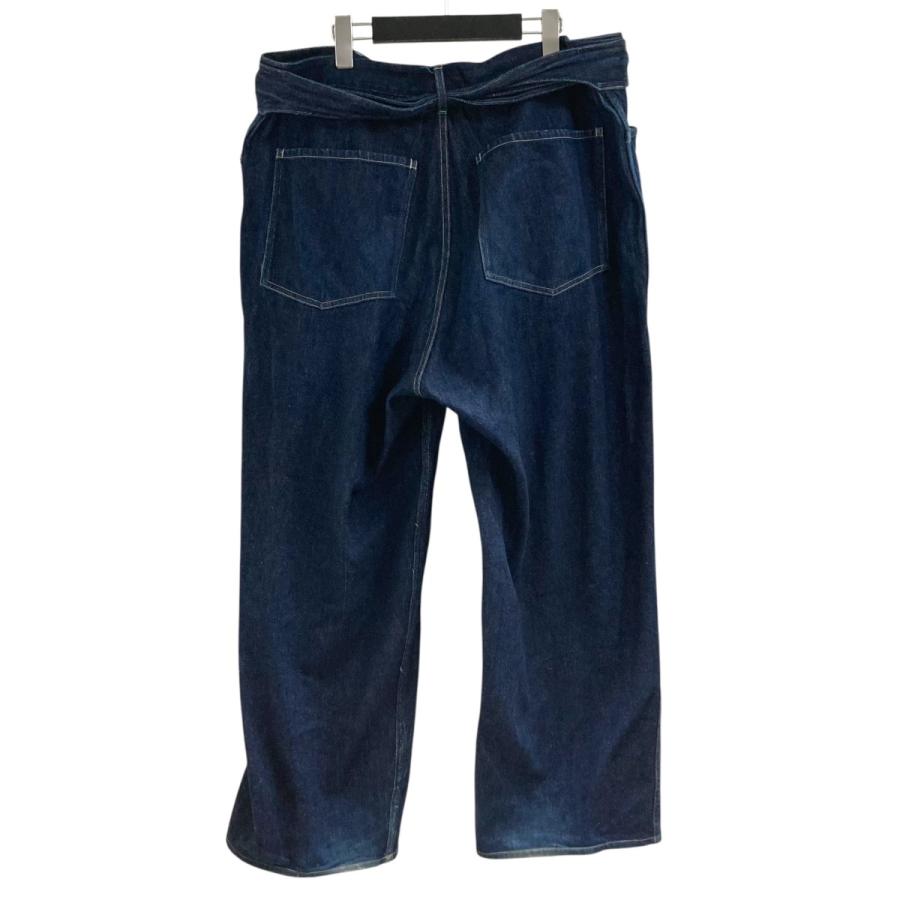 COMOLI コモリ 24SS ベルテッドデニムパンツ Z01-03001