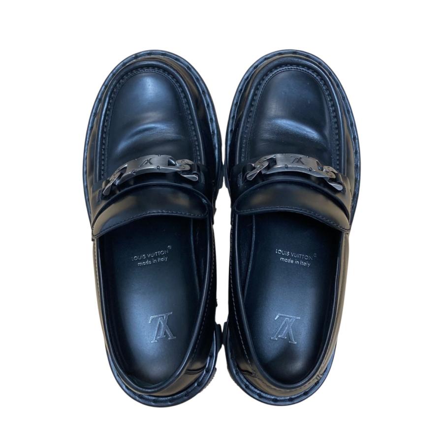 Louis Vuitton ブラック ローファー LV Oxford Loafer - Men - Shoes | LOUIS VUITTON ®