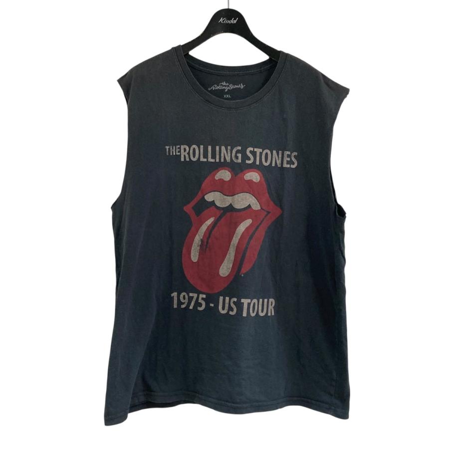 The Rolling Stones Tシャツ Lサイズ ローリング・ストーンズ THE ROLLING STONES T-shirt Gray x Black / ザ ローリング