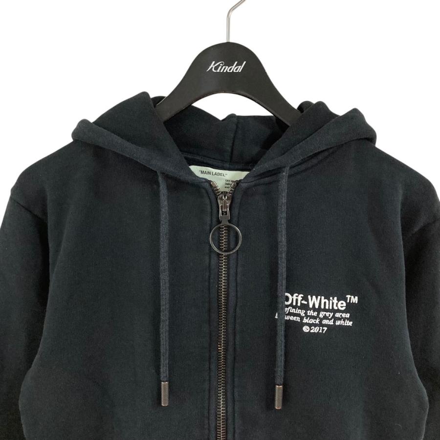 off white オフホワイト OFFWHITE ジップアップパーカー