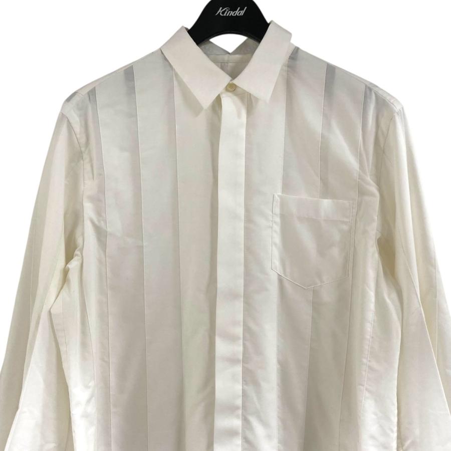 sacai（サカイ） 【値下げ】sacai プリーツコットンポプリンシャツ 23