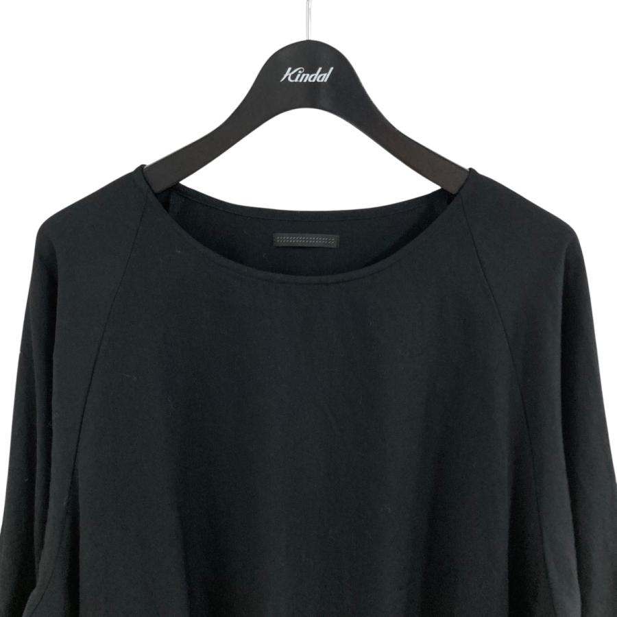 BISHOOL カットソー ビシュール BISHOOL ウールカットソー ブラック×ブラウン サイズ：Free