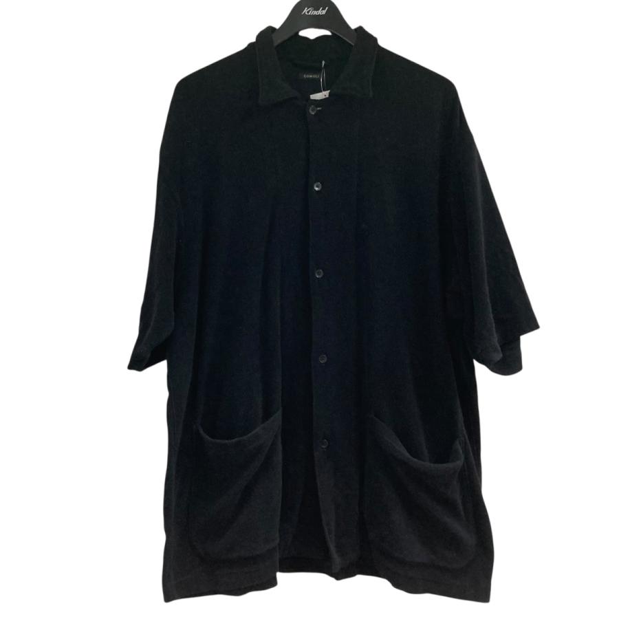 COMOLI 25SS C/CA パイル半袖シャツ COMOLI (コモリ) C/CA パイル 半袖シャツ / コットンカシミヤ