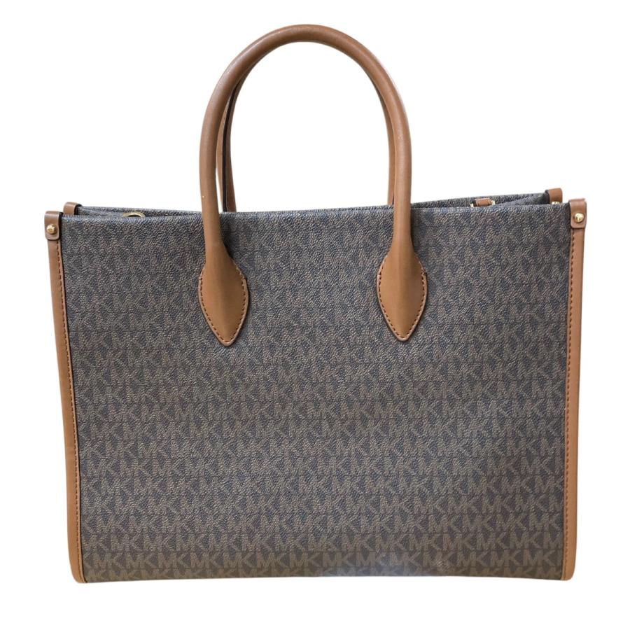 MICHAEL KORS ダークブラウン ハンドバッグ MICHAEL KORS（マイケルコース） 【値下げ】MICHAEL KORS ショルダー付
