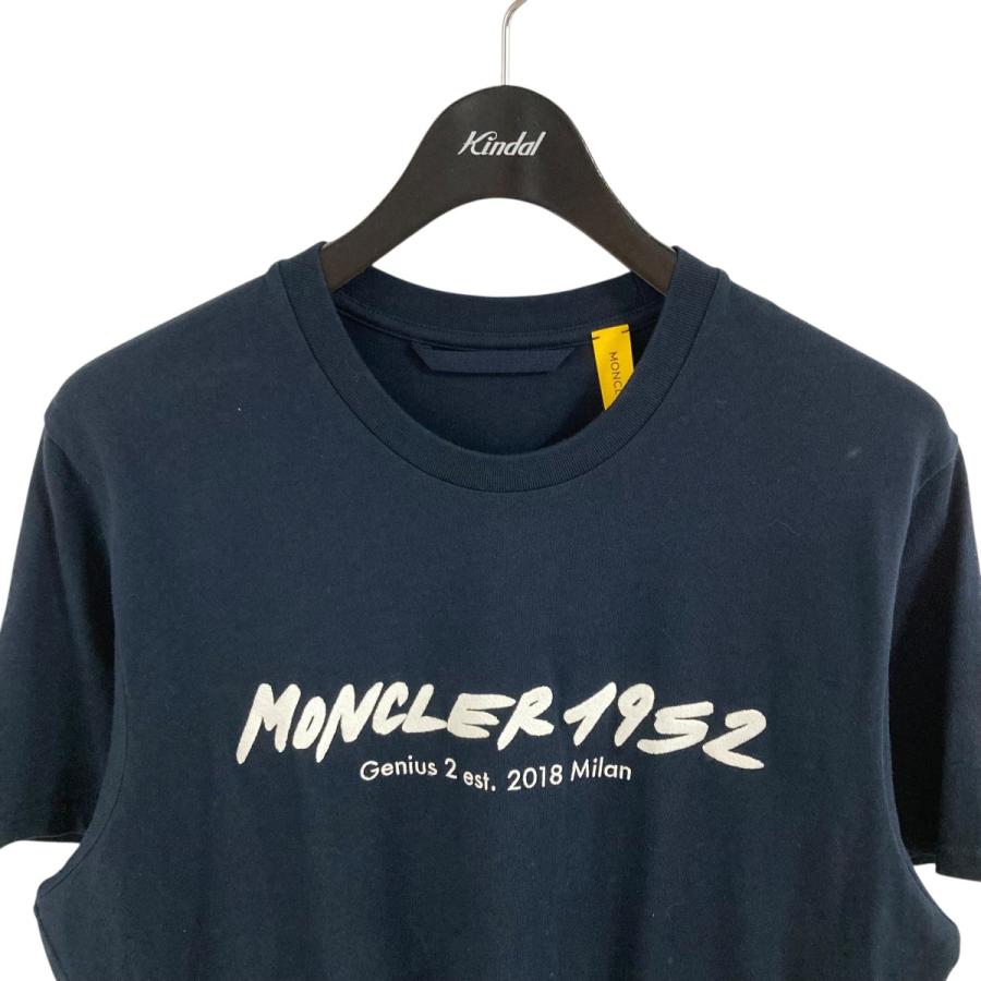 AKI MONCLER ネイビー Tシャツ にゃんしろう様専用 Moncler ネイビー Tシャツ - メルカリ