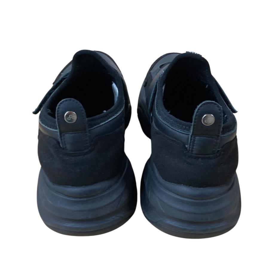 値下げ】OAO WOVENT ローカットスニーカー ブラック サイズ：24.0 (EC