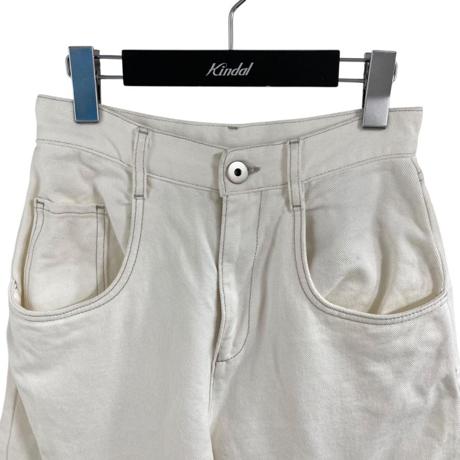 Maison Margiela♡スラッシュデニム ホワイト38 Maison Margiela♡スラッシュデニム ホワイト38