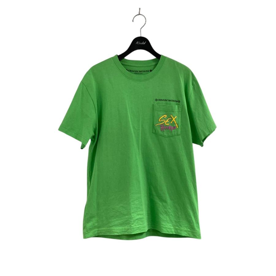 CHROME HEARTS 【値下げ】CHROME 半袖プリントTシャツ グリーン